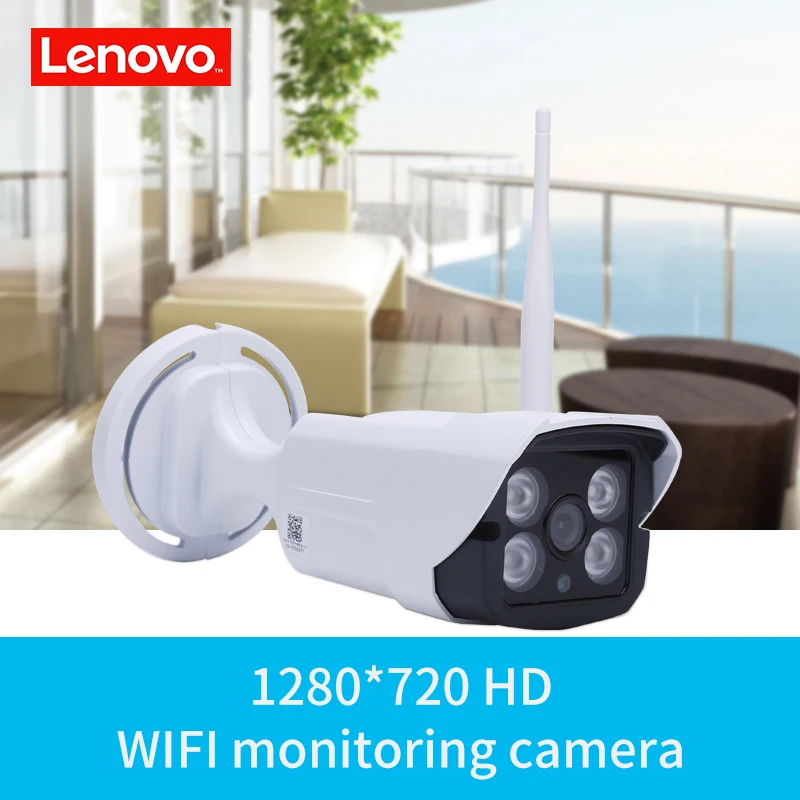 LENOVO открытый Водонепроницаемый IP 720 P Камера Wi-Fi Беспроводной Камеры Скрытого