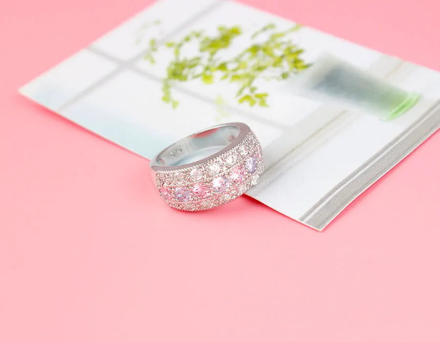 Горячая Распродажа 3 цвета смешанные имитирующие кристалл платформа кольца