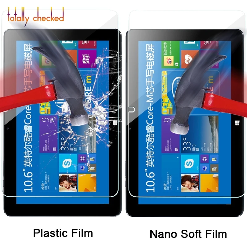 Для CUBE i7 Stylus Intel Core M Window10 Tablet PC 10 6 ''Водонепроницаемая Защитная пленка для