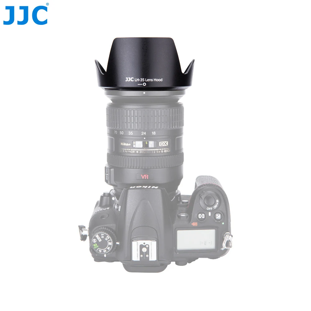 Байонетная бленда JJC для объектива камеры Nikon Nikkor 18 200 мм f/3 5 6G AF S DX ED VR II замена IF|lens