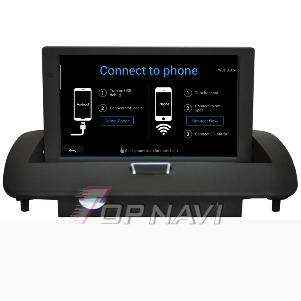 TOPNAVI четырехъядерный Android 6,0 Автомобильный gps навигатор для Volvo S40 Авторадио Мультимедиа Аудио стерео, без DVD