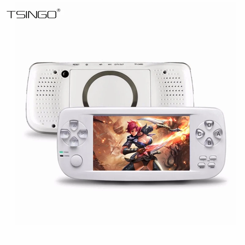 TSINGO PAP KIII 64Bit 4 3 &quotВстроенный 3000 Классический игровой портативный плеер с