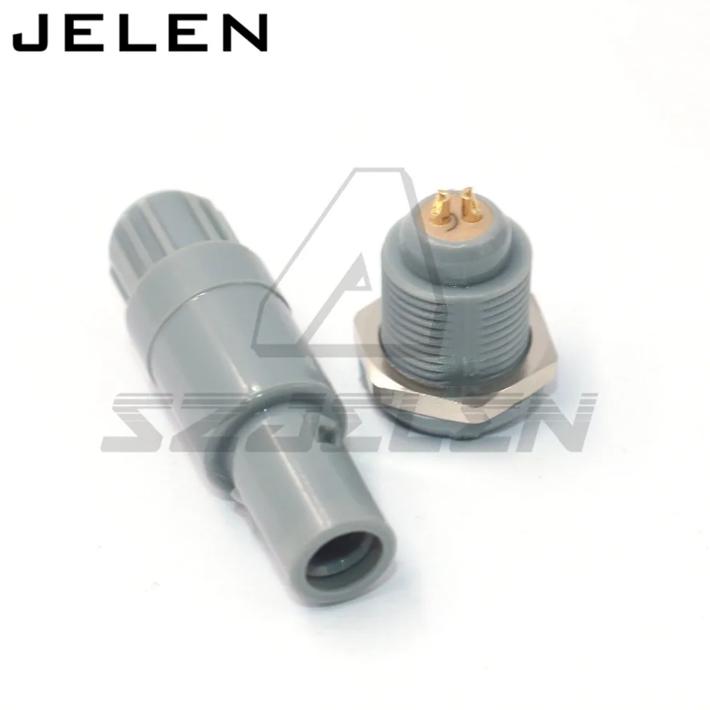 SZJELEN 1 P Пластик разъем PAG. M0.2.GL/PLG. M0.2GL 2pin вилки и розетки M14 Медицинский мужского