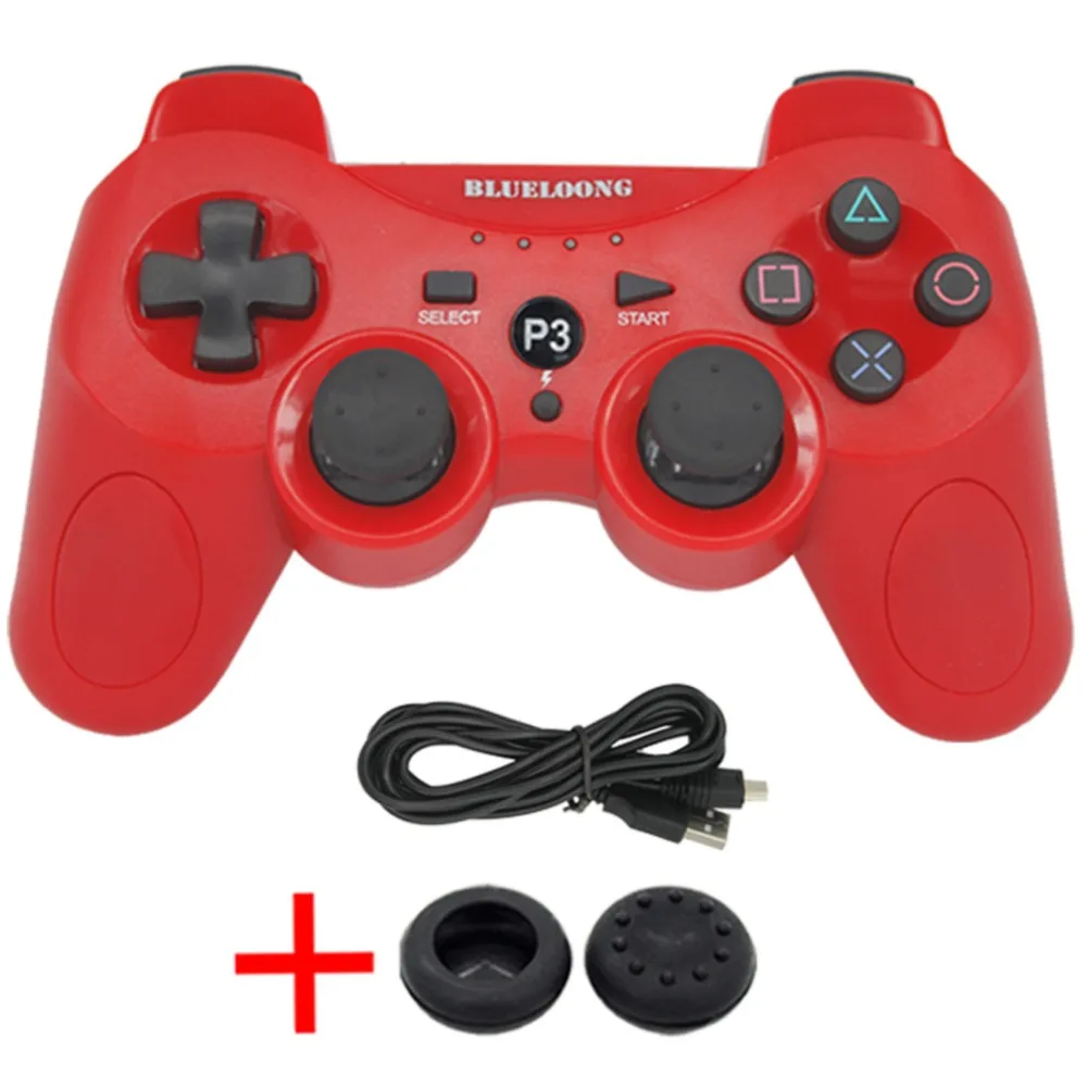 Новые для SONY PS3 контроллер Беспроводной Bluetooth Джойстики для DUALSHOCK 3 SIXAXIS для Игровые приставки 3 игровой контроллер