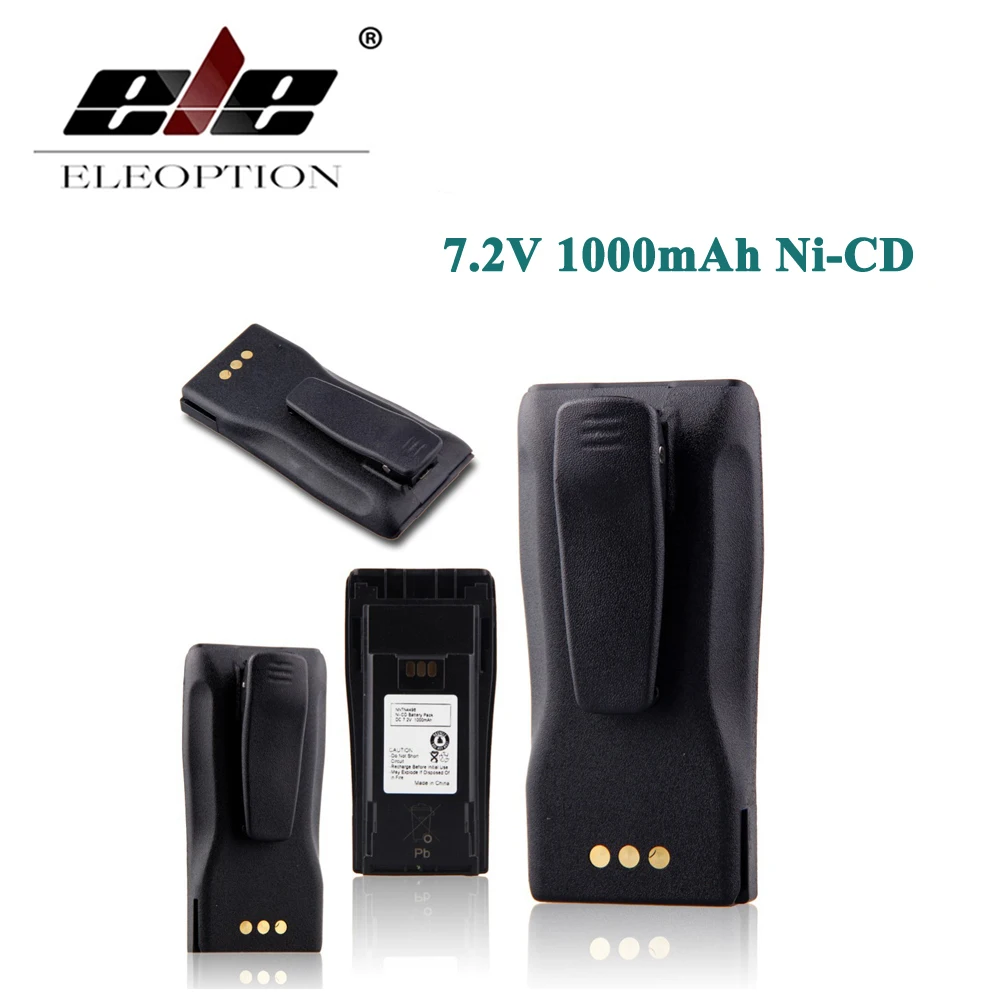 ELEOPTION 7 2 V 1.0AH 1000mAh батарея для MOTOROLA EP450 GP3138 GP3688 PM400 PR400 NNTN4496AR|battery for|battery 1000mahbattery battery |