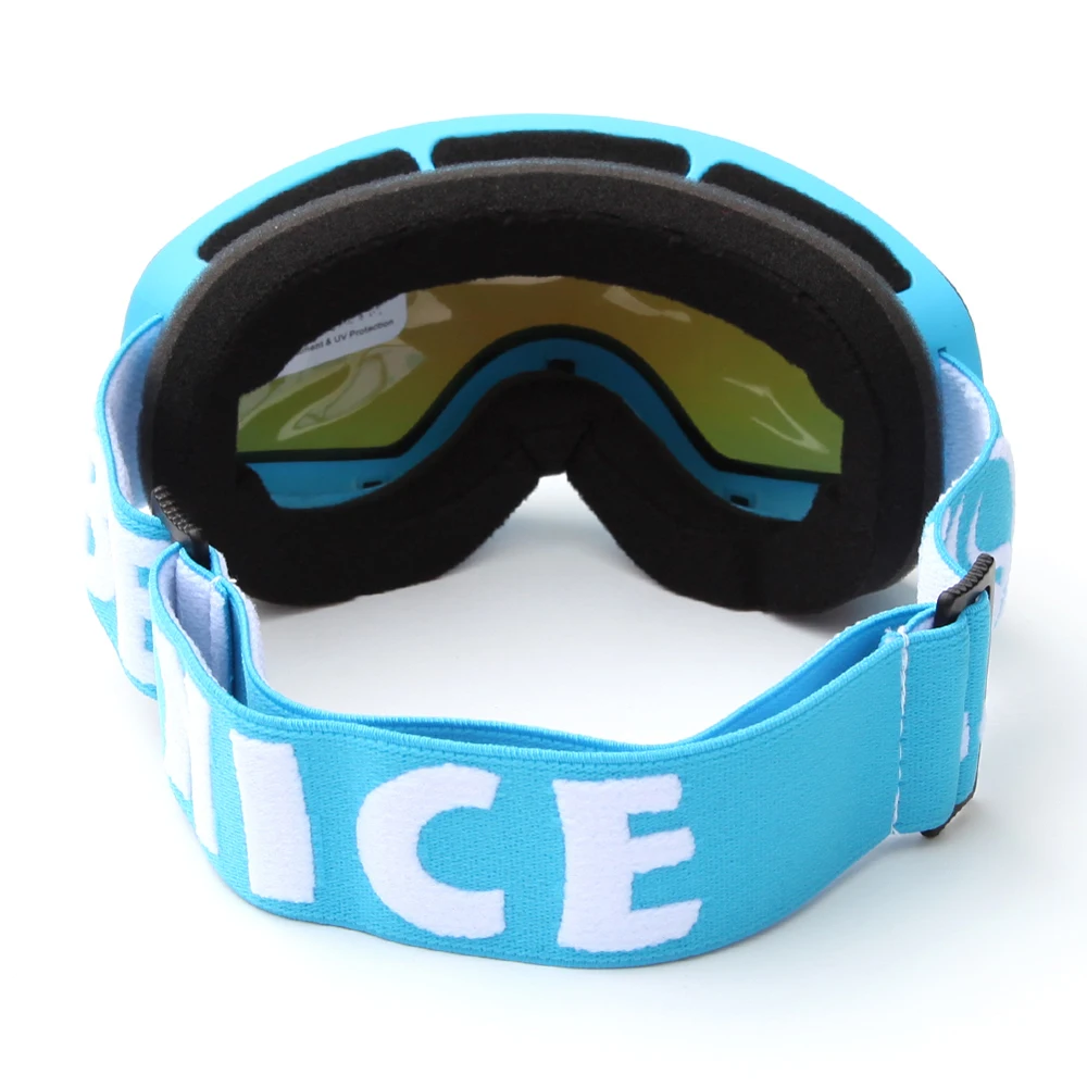 Детские лыжные очки UV400 противотуманные двухслойные Лыжная маска для сноуборда - Фото №1