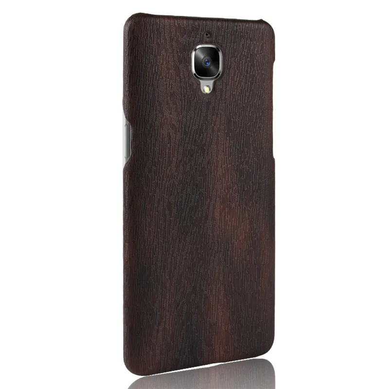 For OnePlus 3t Case Oneplus 3 Hard PC Leather Retro wood grain Phone 3T Cover One plus | Мобильные телефоны и аксессуары