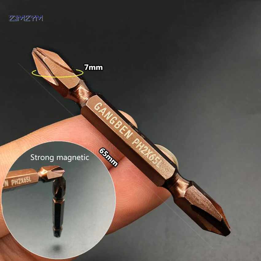 Новый Набор насадок для электрической отвертки PH2 магнитная Высокоуглеродистая