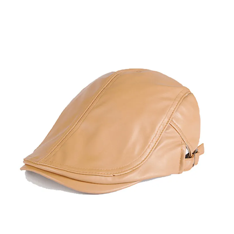 LUCKYLIANJI для женщин мужчин Мода PU Casquette художника Гангстер берет кепки газетчик путешествия таксиста шляпа в стиле Гэтсби