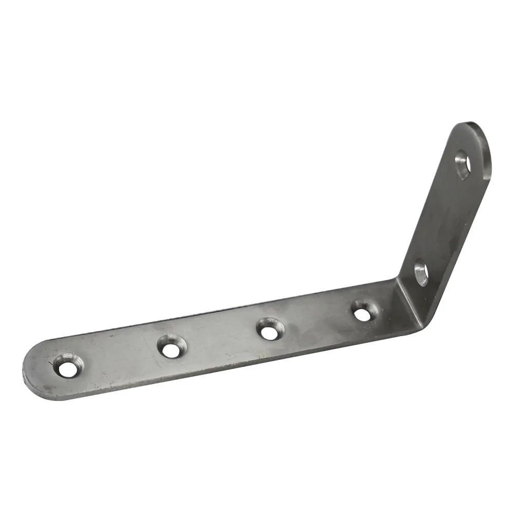 Треугольный Кронштейн для полки из нержавеющей стали ширина 125x77 мм Ширина 20