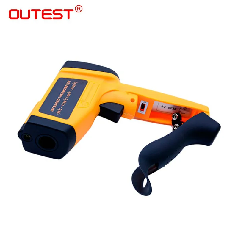 Бесконтактный лазерный цифровой ИК термометр инфракрасный электронный