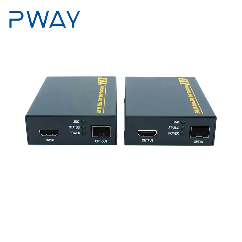 HDMI удлинитель 2 км по LC волоконно оптическая поддержка 4K * 2K @ 30Hz 3D EDID передатчик и