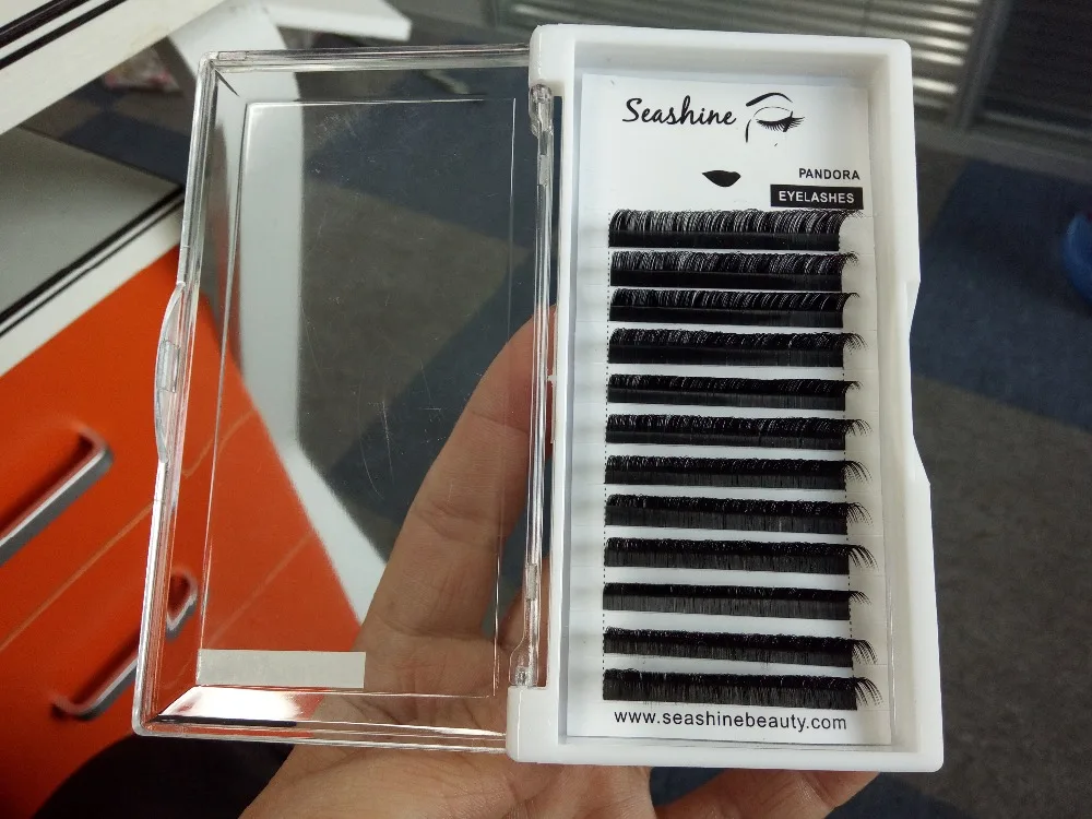 

high-quality L curl 9-14mm mix individual silk eyelashes 0.07/0.10/0.15/0.20 flare eyealshes individual eyealshes free shipping