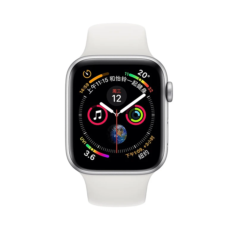 Apple Watch Series 4 алюминиевый корпус для плат с белым/черным/розовым спортивным