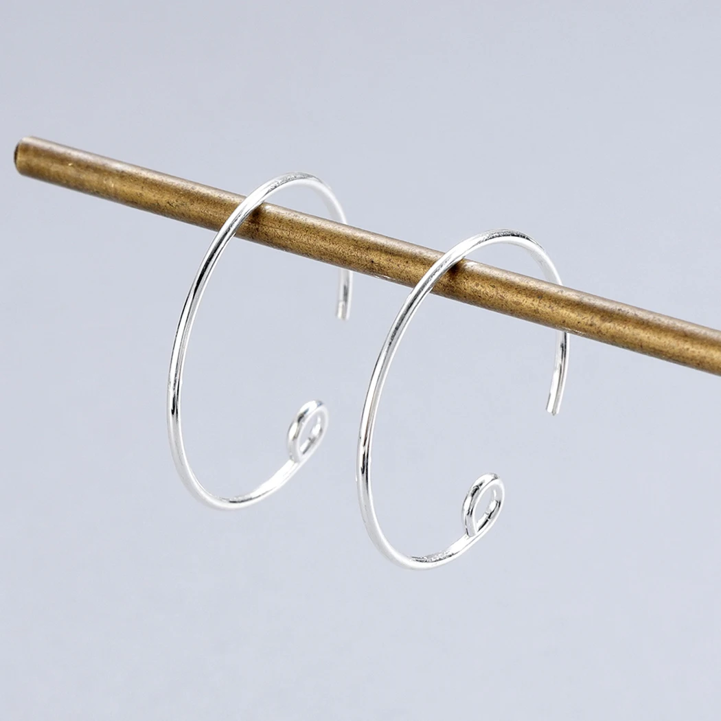 Kinitial серьга в стиле минимализм Jewelry Серьги-гвоздики простота провод хэндмейд