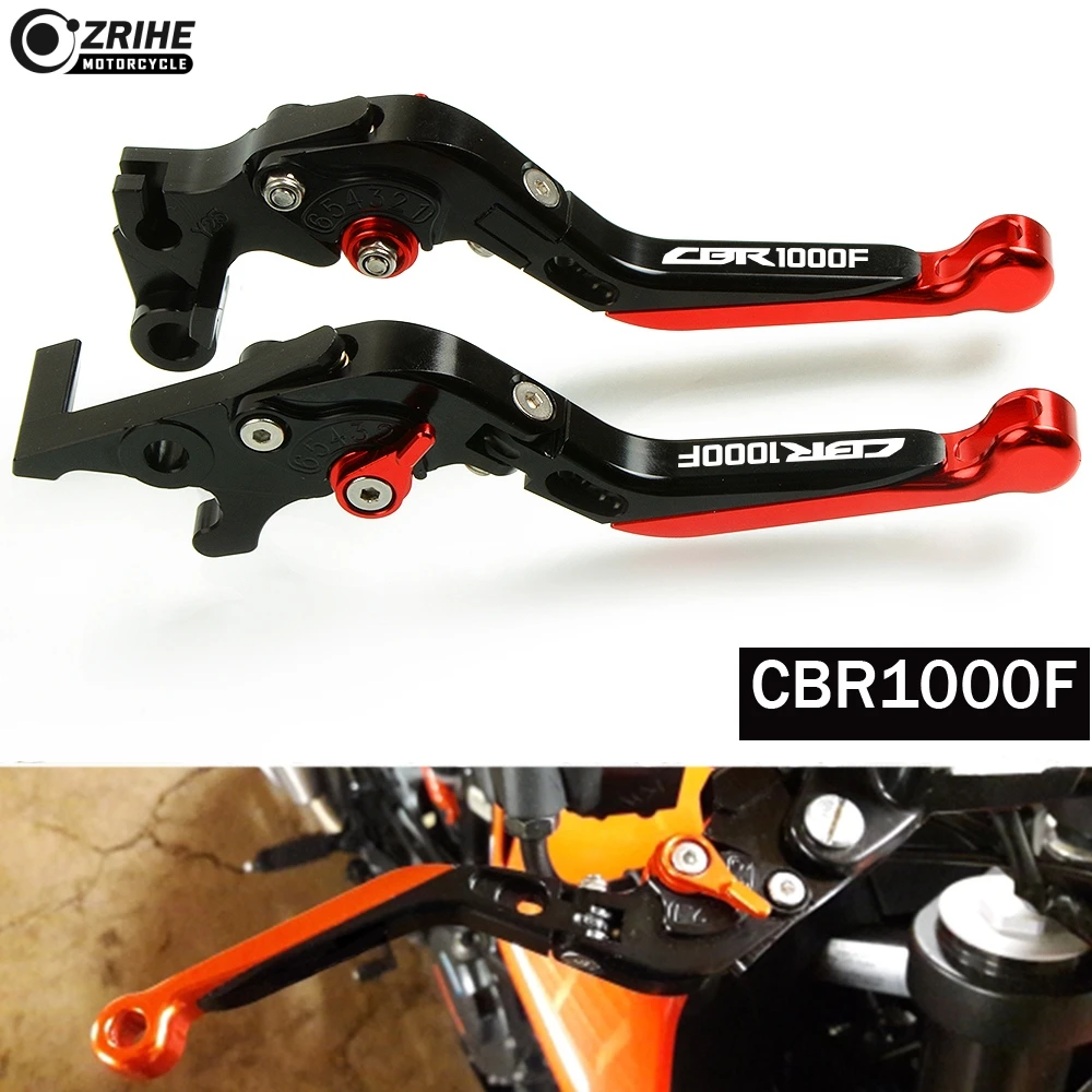 Высокое качество Мотоцикл Складные Выдвижные сцепные рычаги для honda CBR1000F CBR 1000F SC24