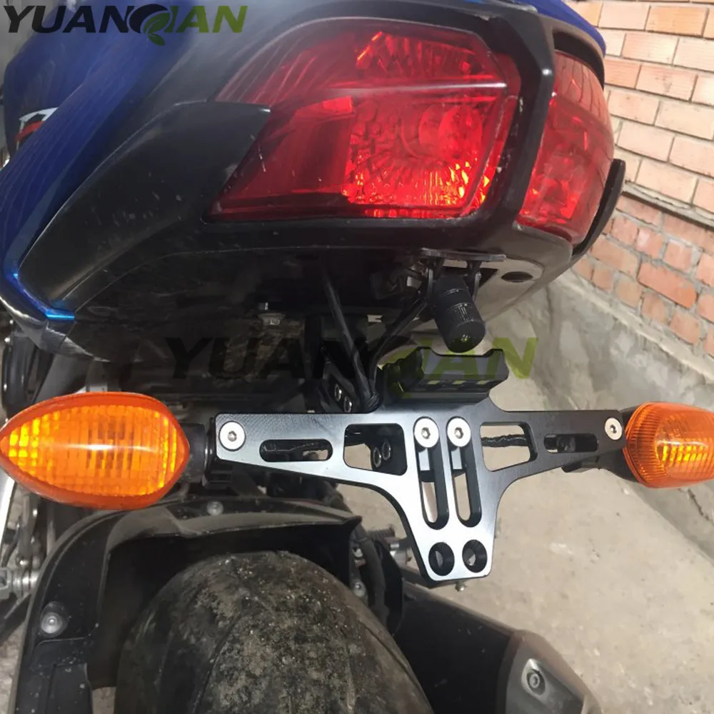 Регулируемая рамка для номерного знака мотоцикла кронштейн с подсветкой Yamaha R3 R25