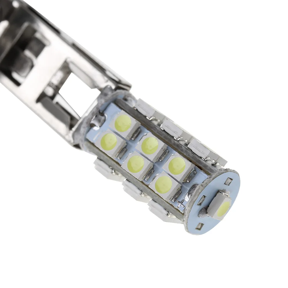 2 шт. Высокая мощность H1 HID 25 SMD СВЕТОДИОДНЫЙ фара противотуманная ксеноновая лампа чистый белый яркий 6000K