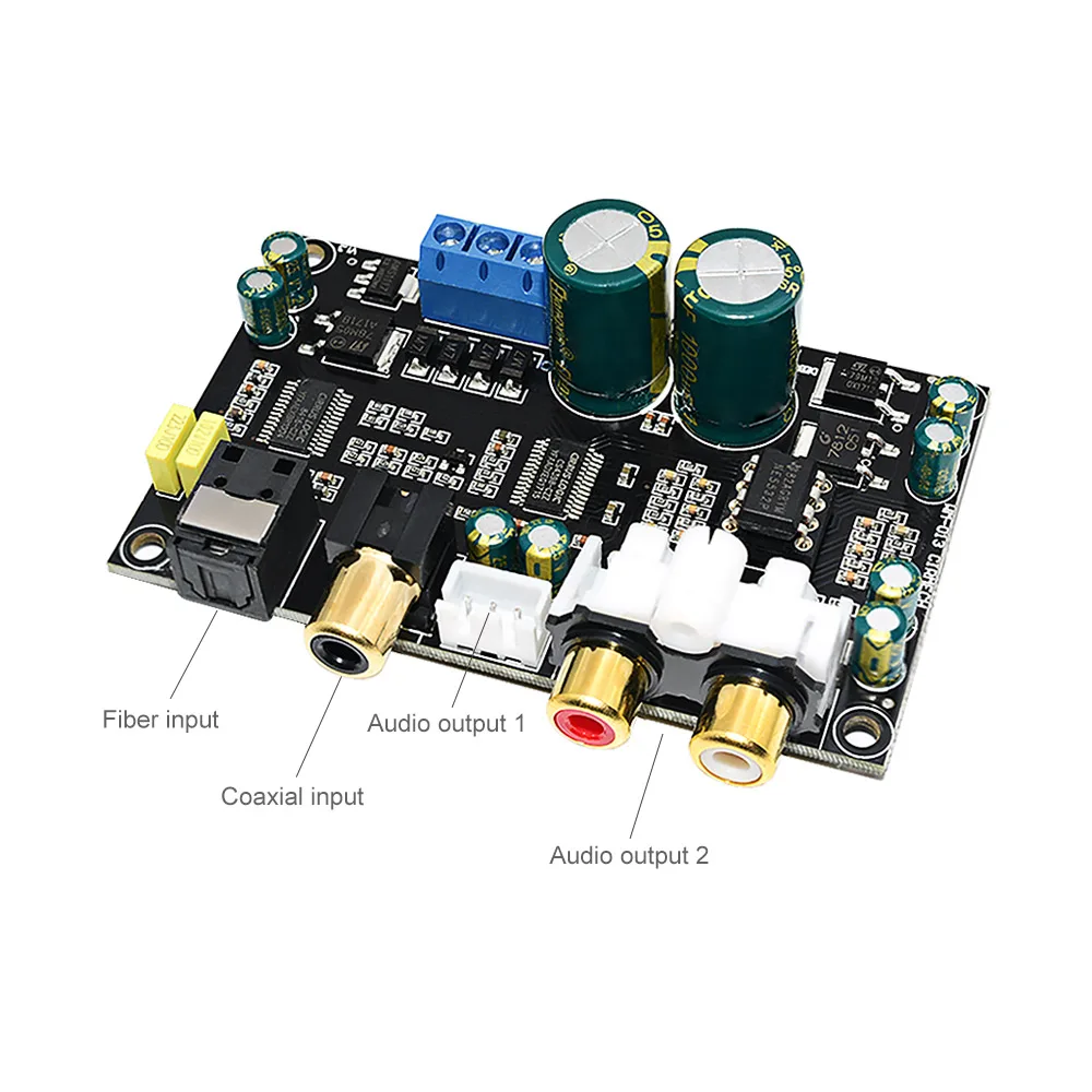 AIYIMA HIFI Fever High Fidelity CS4398 CS8416 коаксиальный Оптический аудио декодер DAC MP3 декодирующая плата DIY для усилителей мощности