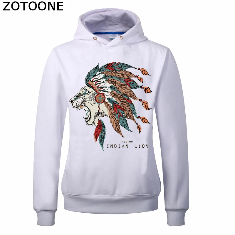 ZOTOONE индийский волк Тотем Железный стикер на одежде Diy моющиеся аксессуары