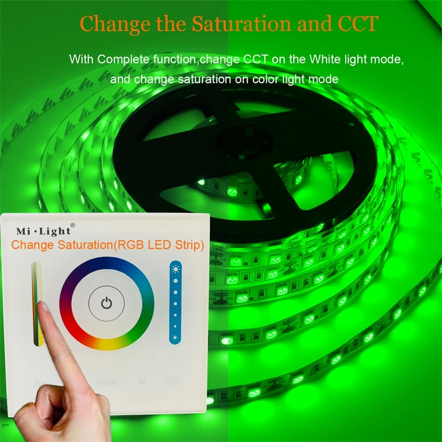 

New Milight Smart Panel Led Controller RGB RGBW RGB+CCT LED Touch Switch Panel Controller Led Dimmer for Led Strip, Panel Light