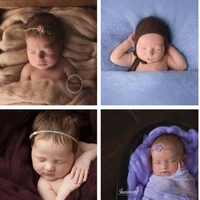 6060cm 100 pure wool basket filler stuffer blanket newborn photography background props studio photos aided modeling filler