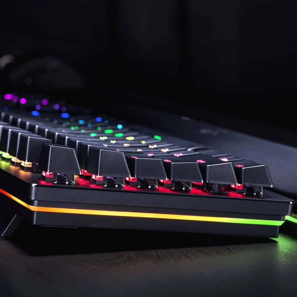 Razer Huntsman Элитная Механическая игровая клавиатура Проводная с RGB подсветкой