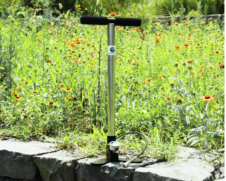 Günstig Jufeng Pre-Aufgeladen PCP Pumpe 3 Bühne Luftgewehr Pumpe Hochdruck Gauge & Schlauch 4500psi Fabrik Outlet Auf Verkauf