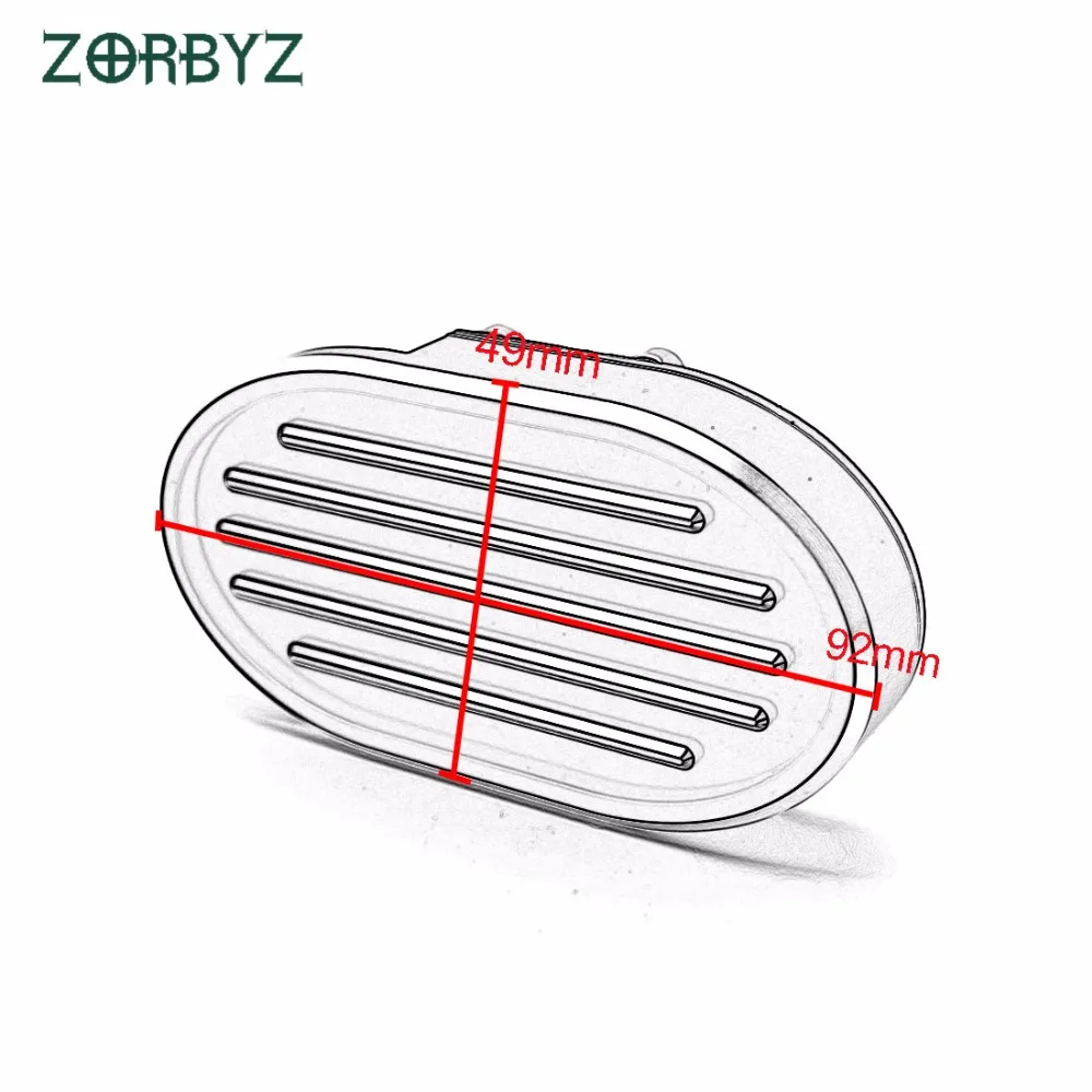 Черная алюминиевая крышка ножной педали тормоза CNC ZORBYZ для мотоцикла Harley Sportster XL883