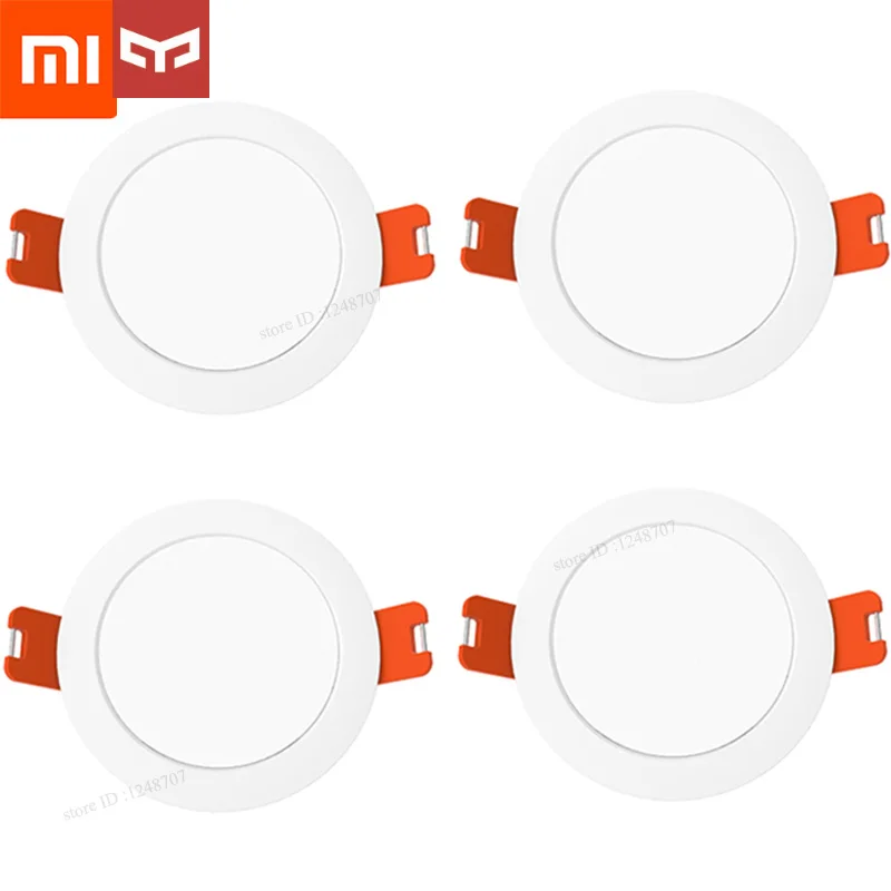 Downlight 4 Xiao mi jia Yeelight Интеллектуальный светильник, умный прожектор, умная лампа E14, работает с Yeelight шлюзом для mi Home App - Цвет: Downlight 4