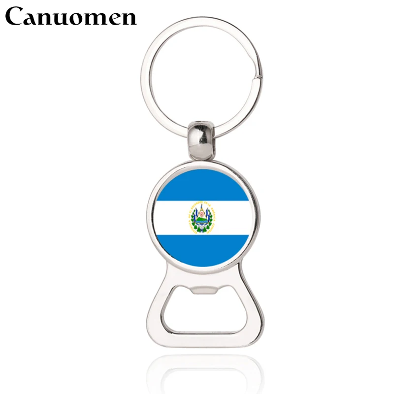 Canuomen открывалка для пивных бутылок брелки ключей Испания El Salvador Samoa SerbiaSpain Salvado