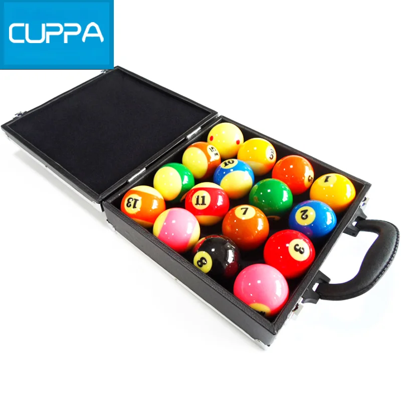 New Arrival Cuppa Pool Table Case Black Billiard Balls Case Billiards Accessories China