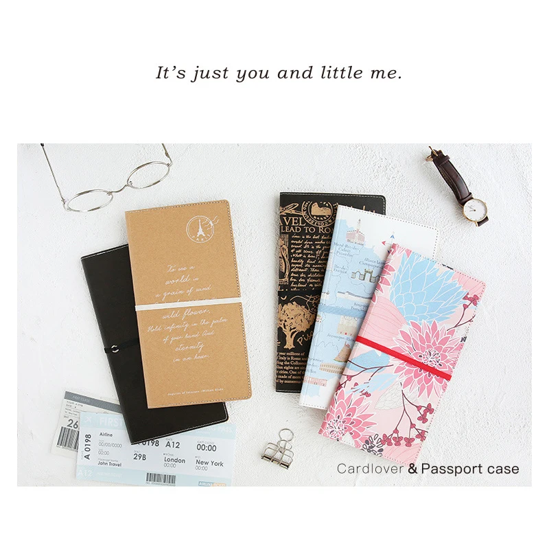 Из крафт бумаги в винтажном стиле Портативный паспорт Чехол для ноутбука