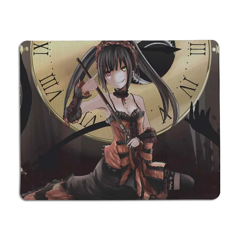 Новые поступления MaiYaCa геймерские коврики Kurumi Tokisaki для игры в прямом эфире