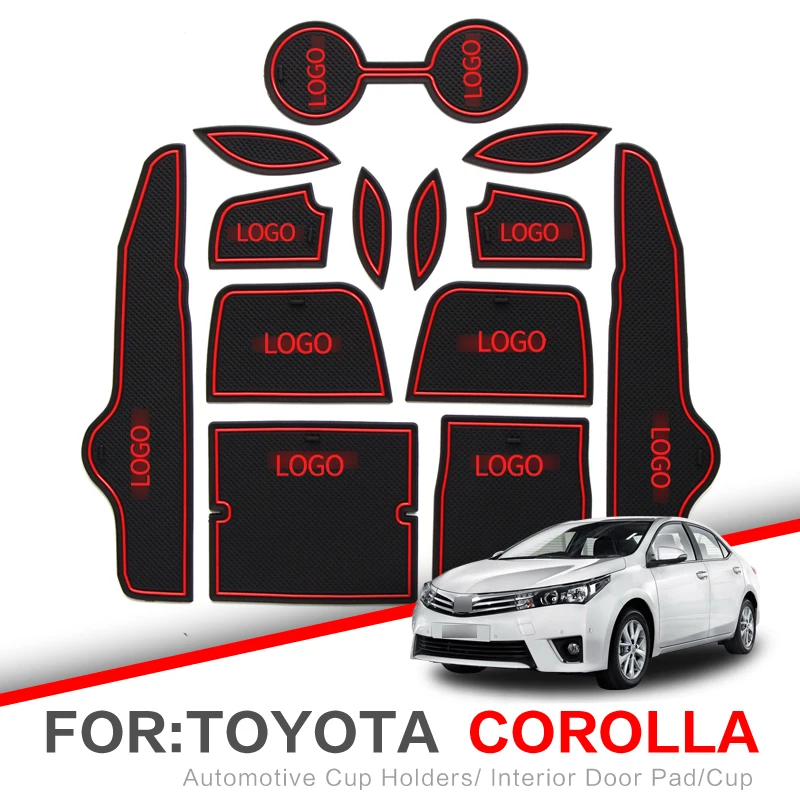 Коврики ZUNDUO для Corolla 2007 2018 2017 2016 E170 Altis Gate автомобильные держатели пылезащитных