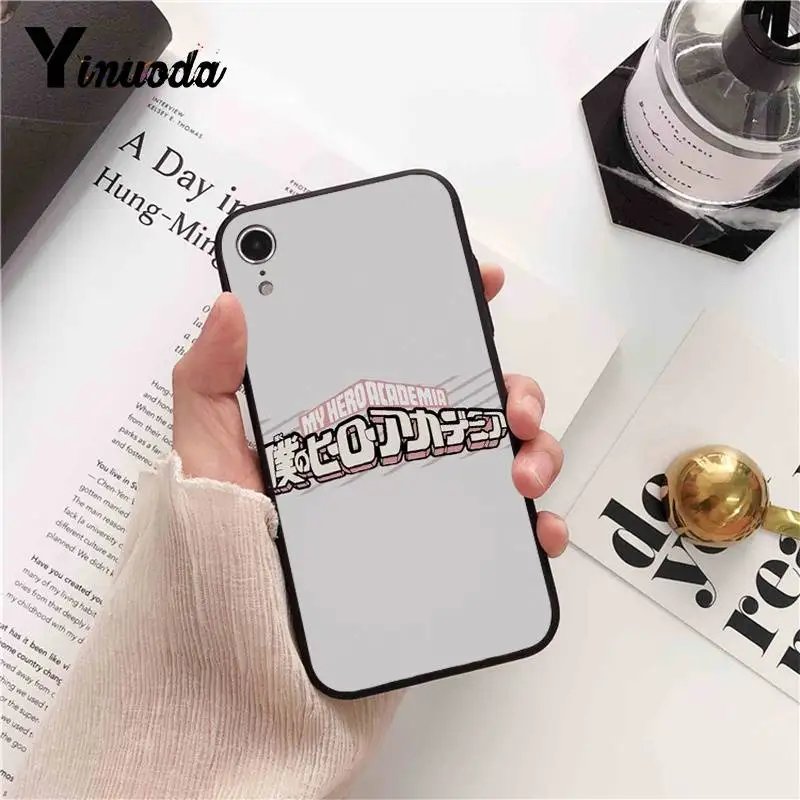Yinuoda аниме My Hero academic классный чехол для телефона iPhone 8 7 6 6S 6Plus X XS MAX 5 5S SE XR 10 11 pro max |