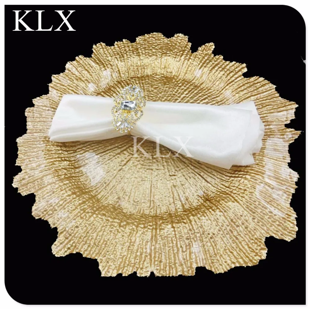 (200 шт./лот) дешевле! Оптовая продажа! Золото прямоугольник кольцо для салфеток с