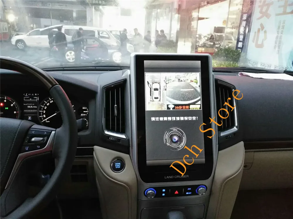 14 ''вертикальный tesla стиль Android 7,1 Автомобильная dvd-навигационная система для Toyota Landcruiser land cruiser plus с dvd