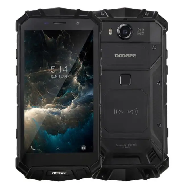Doogee S60 5.2 дюймов fhd IP68 смартфон helio P25 Восьмиядерный 6 ГБ 64 Android 7.0 21.0MP OTG NFC