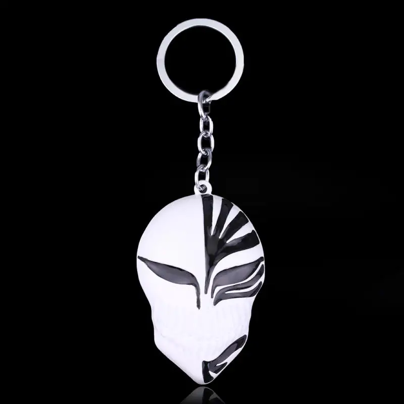 Аниме Bleach брелок Kurosaki белая маска для косплея аксессуары металлический