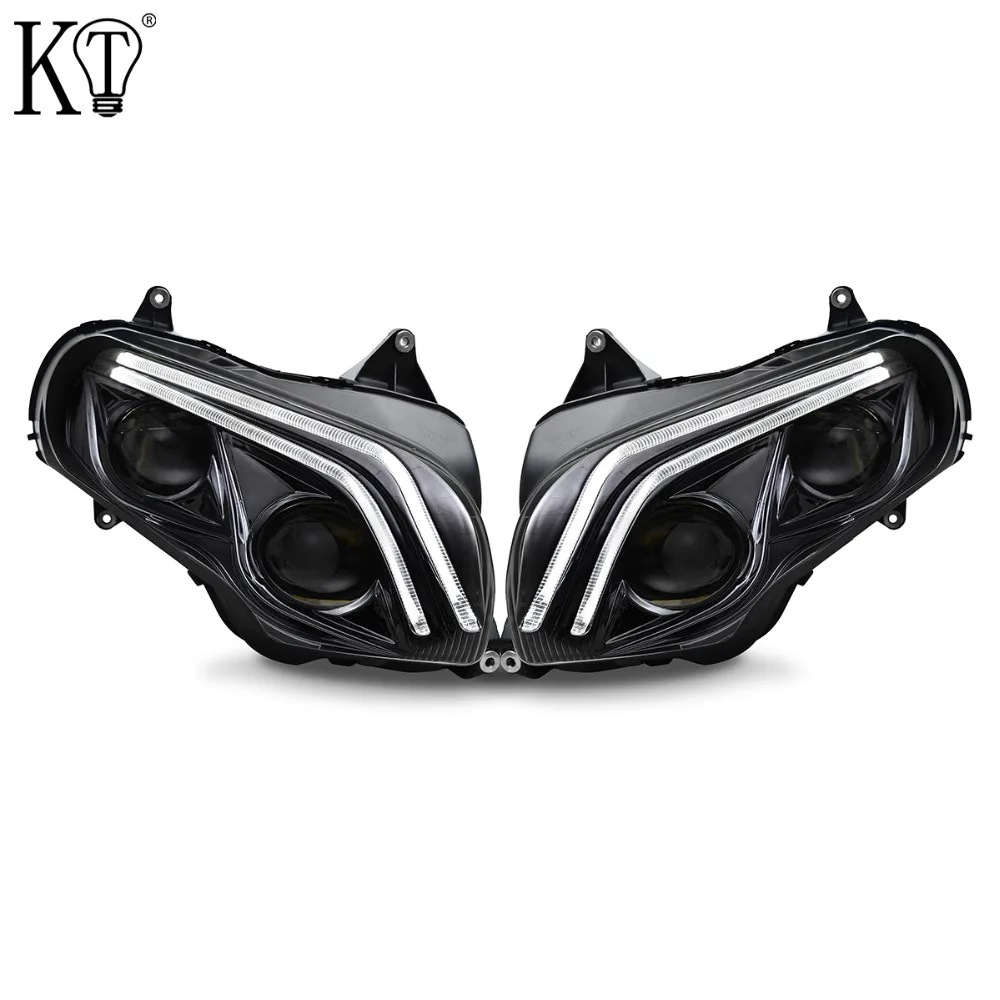 Фото Передняя светодиодная фара KT для мотоцикла Honda Goldwing F6B 2013-2016 №1