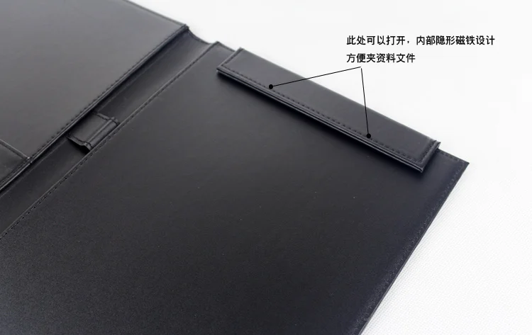 Большой A4 Многофункциональный PU бизнес Padfolio, офисный домашний рабочий стол набор, большой бумажные Файлы Буфер обмена Органайзер стол