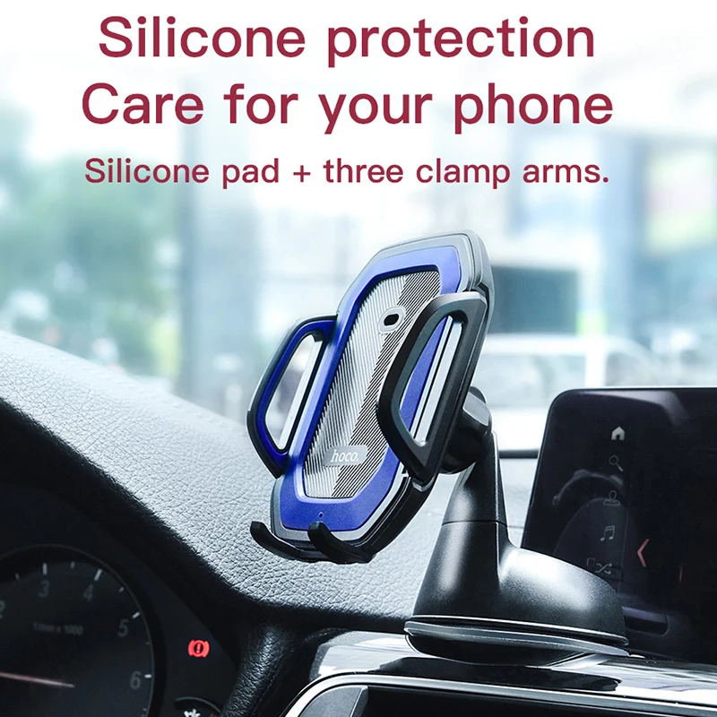 HOCO infrared automatically open Air Outlet Car Phone Holder Support Rotation Dashboard 360Rotation Cell Phones Stand for iphone | Мобильные