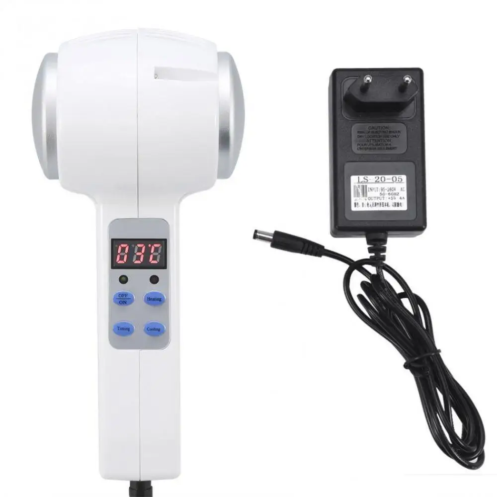 Original Hot Cold Hammer Ultrasonic Cryotherapy Skin Rejuvenation Face Lifting Massager Facial Body Beauty Equipment | Красота и