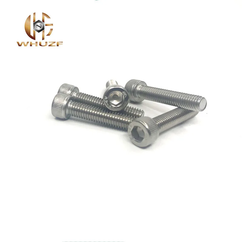 M2/M2 5 * L мм винт с шестигранной головкой 304 винты из нержавеющей стали