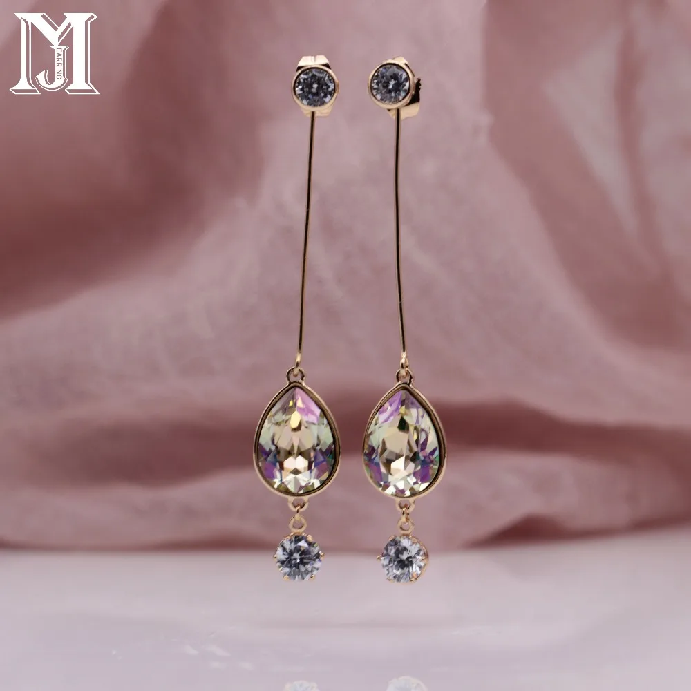 Модные цветные ювелирные изделия jiсаму подвеска серьги с цветком из розового