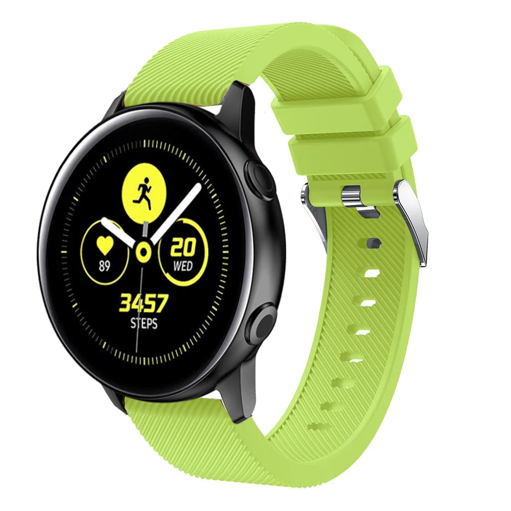 Силиконовый ремешок для часов Galaxy watch, активные умные часы, сменный ремешок, браслет для samsung Galaxy 42 мм, для samsung gear S2