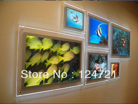 

Led Aluminum Snap Frame Lightbox Display Advertising Led Board Panel