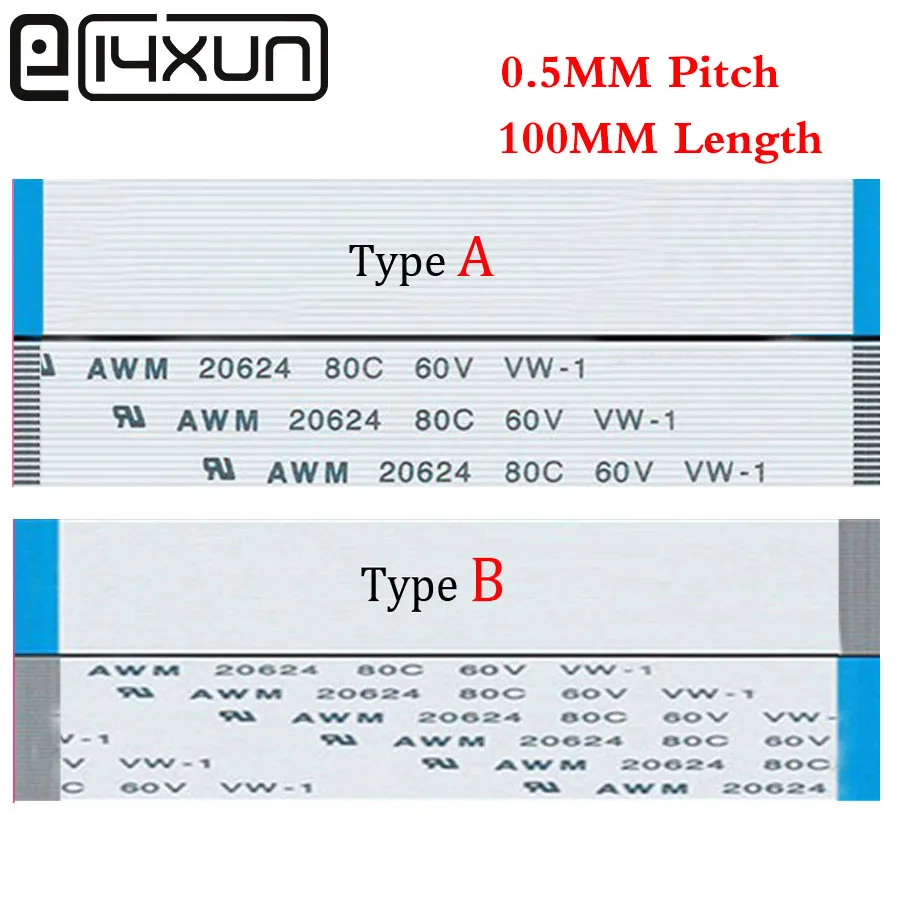 5 шт. ленточный кабель 6Pin 8Pin 10Pin 12Pin 14Pin 20Pin 30Pin 40Pin 50Pin 100 мм 10 см 0 A/B Тип для Lenovo ASUS ACER