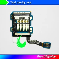 2pcslot original for samsung galaxy s3 mini i8190 i8192 sim card reader holder tray slot socket flex cable free shipping